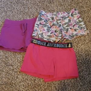 Girl's bundle of shorts